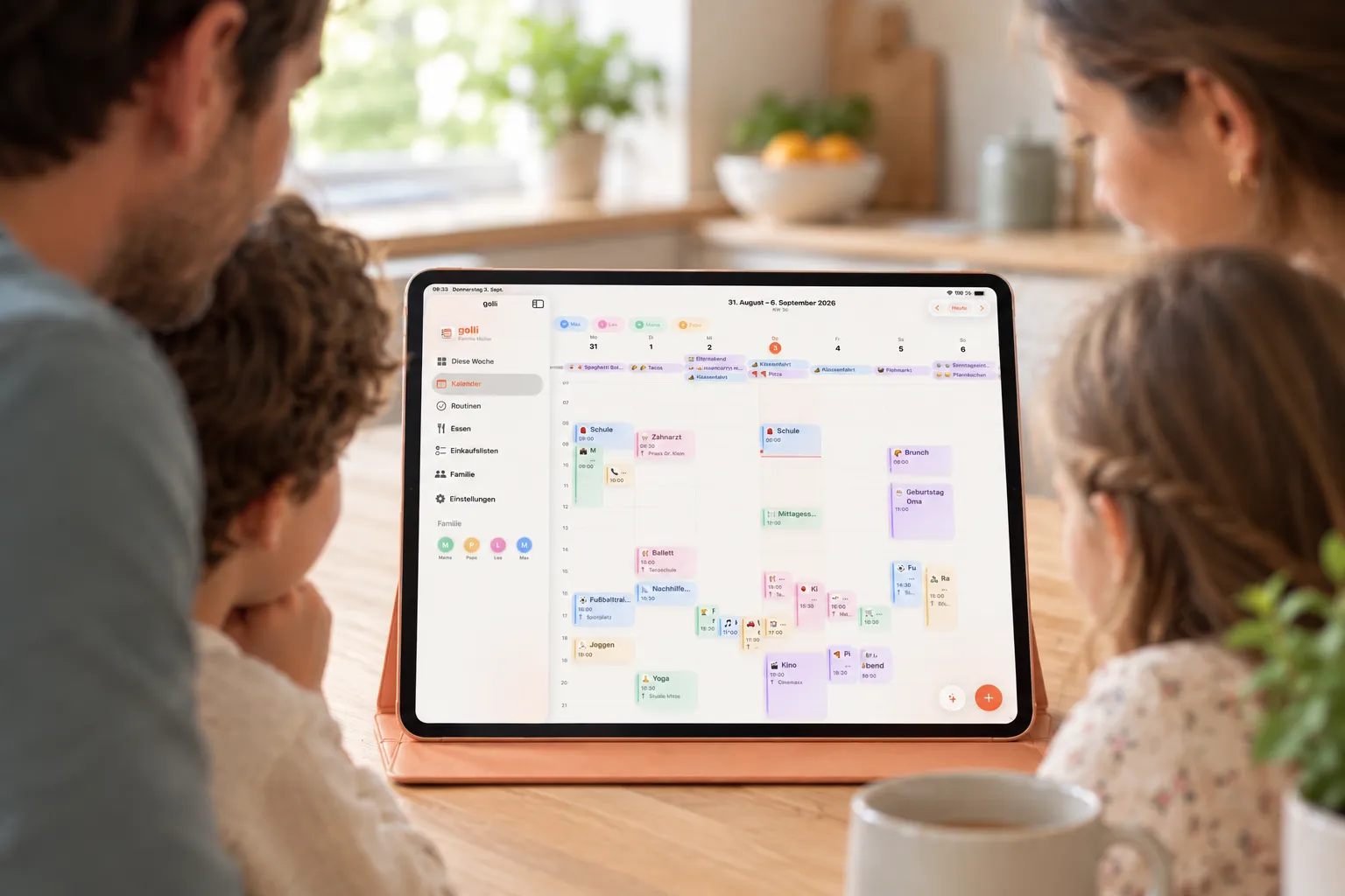 Golli Family Organizer